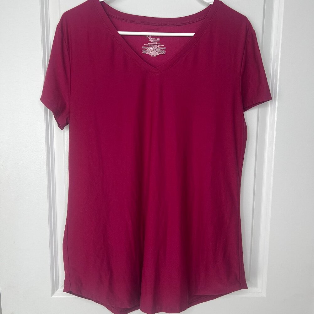 No Boundaries Pink Tee Women's Sz XL Short Sleeve Tshirt
